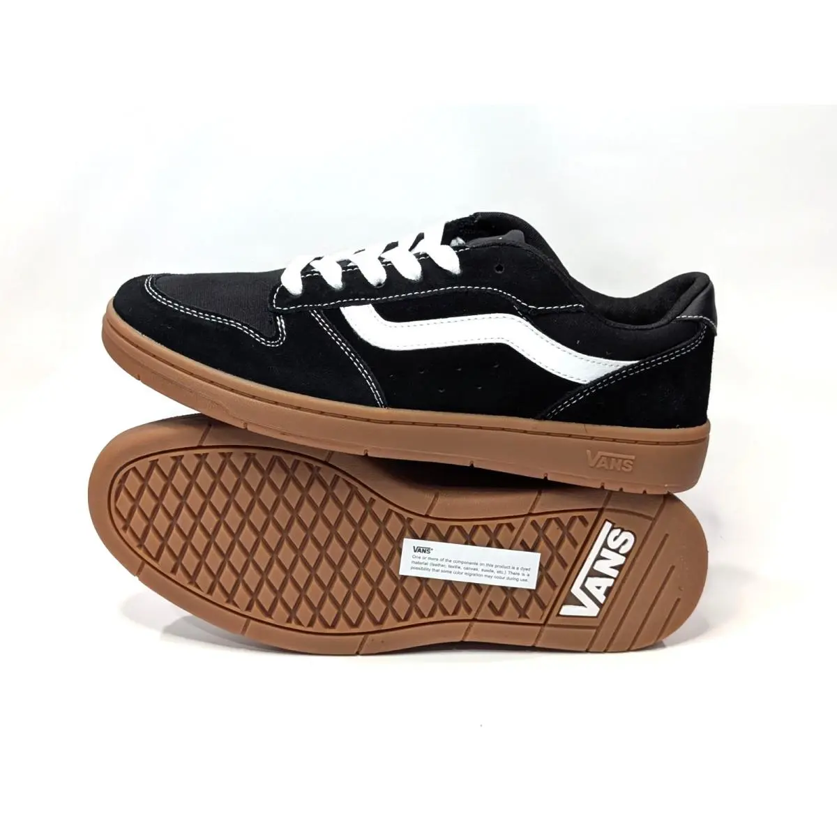 Vans shoes - VANS Ryland LS - Ryland - VN000D49B9M - Black/Gum 11