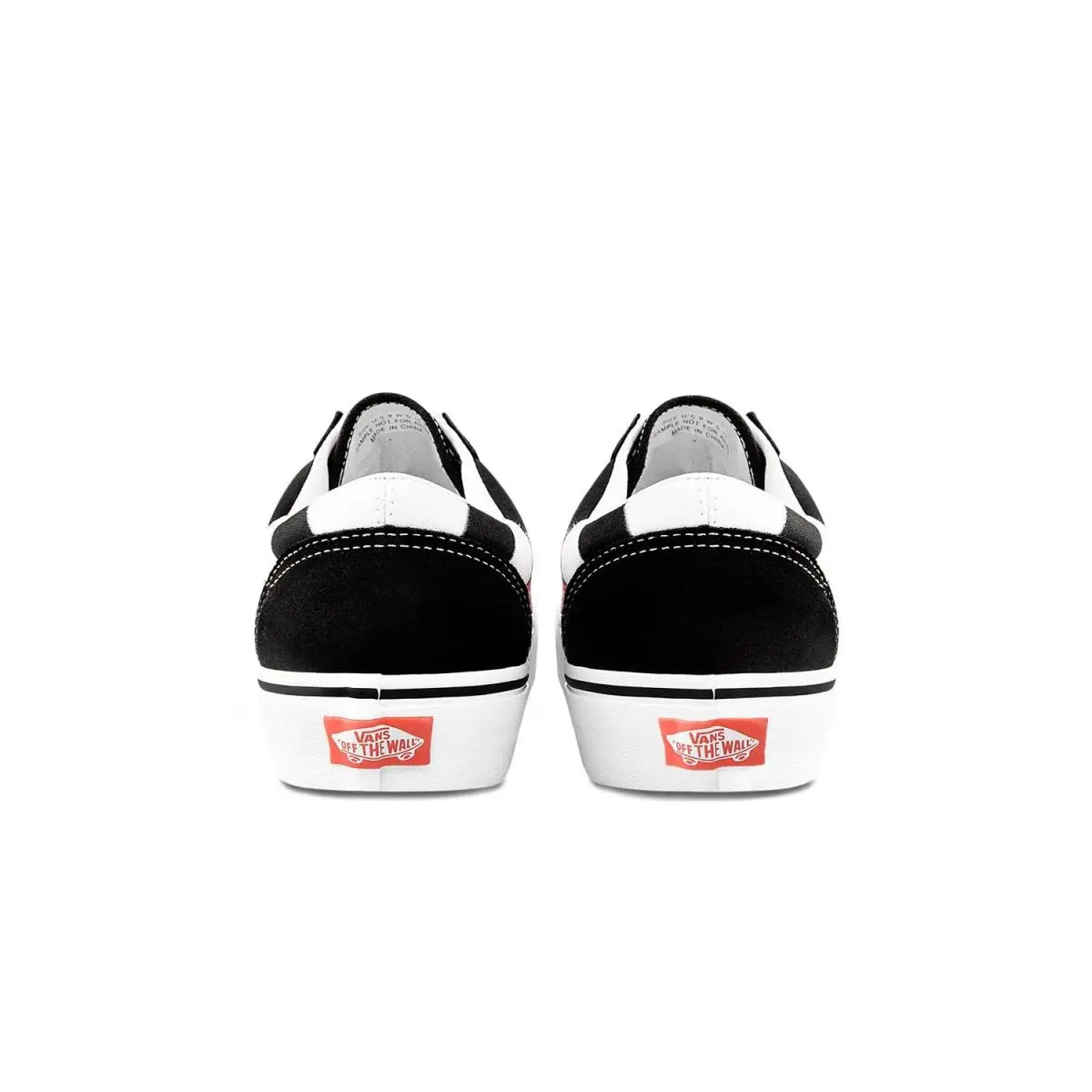 Vans shoes - VN0A5FBM2U1 - VN0A5FBM2U1 - (Swirl) Black / Flery Coral 1