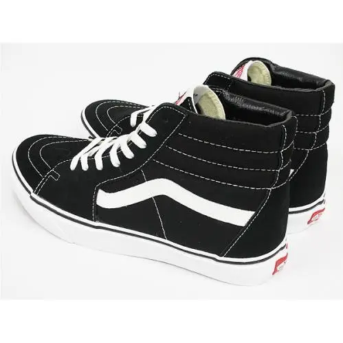 Vans shoes - VANS Sk8-Hi - SK8HI - Black/White 10