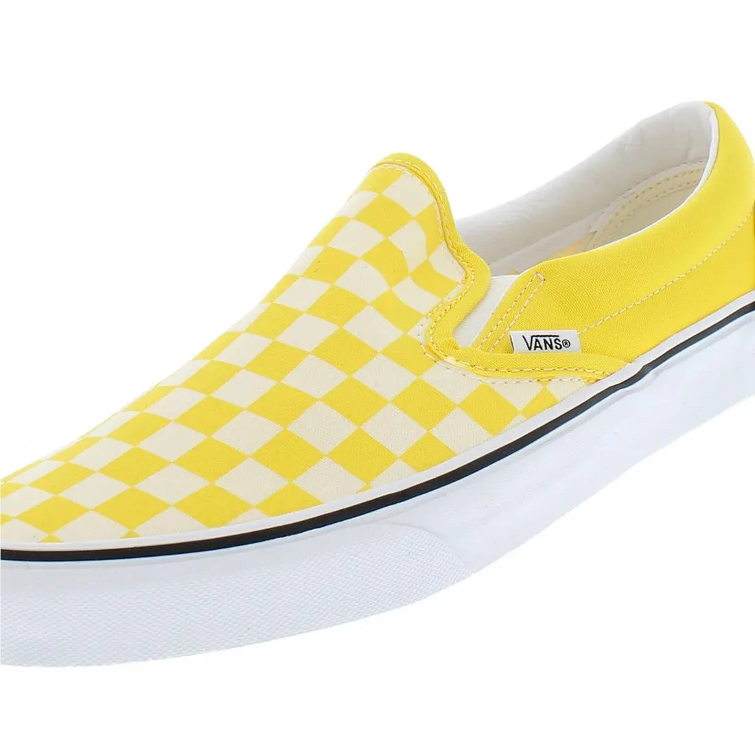 Vans shoes - (Checkerboard) Cyber Yellow/True White, Main: Yellow 0