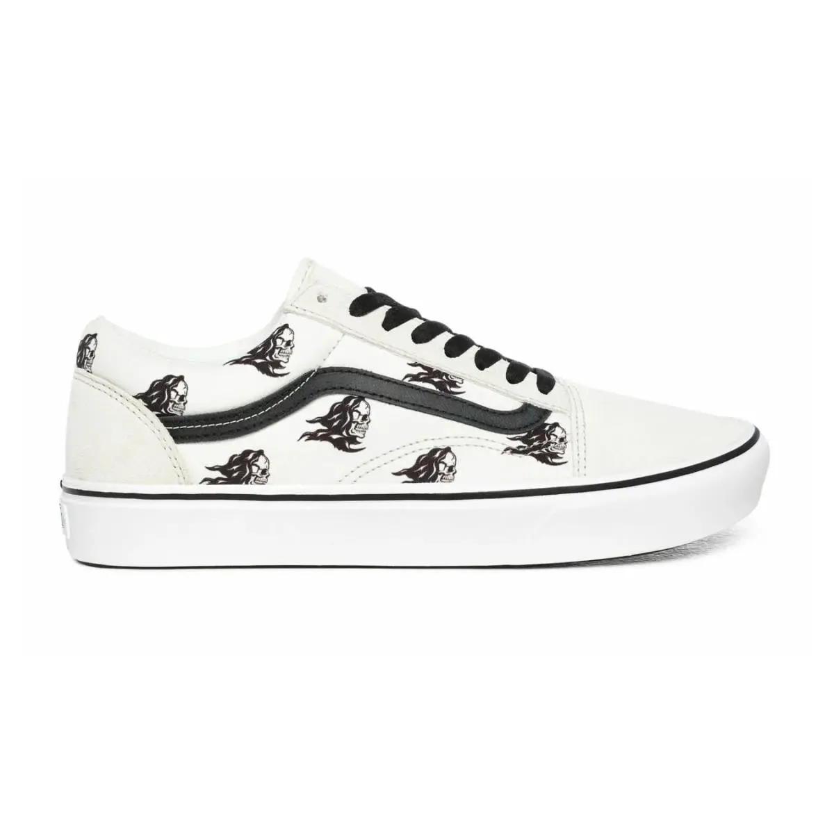 Vans U Comfycush Old Skool Unisex Sneakers - White