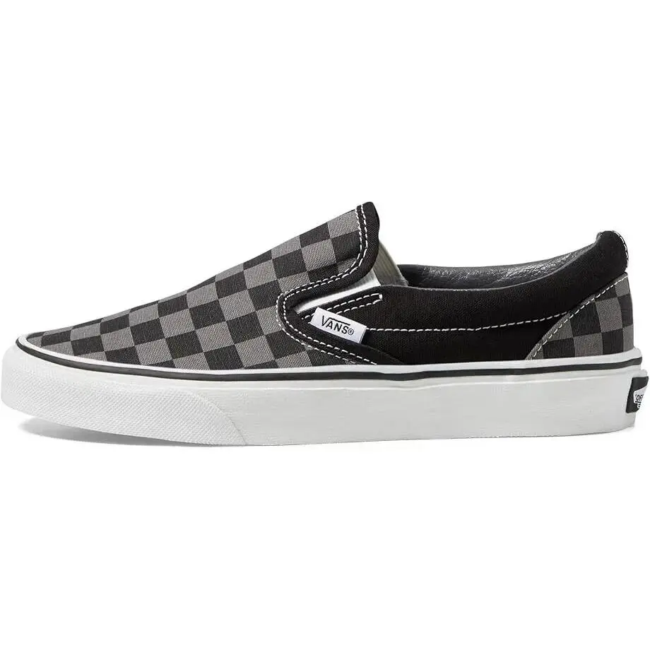 Vans shoes - VANS Classic Slip-On - Classic - Black Pewter Checkerboard 8