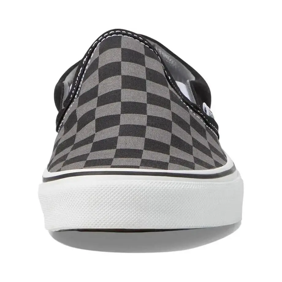 Vans shoes - VANS Classic Slip-On - Classic - Black Pewter Checkerboard 9