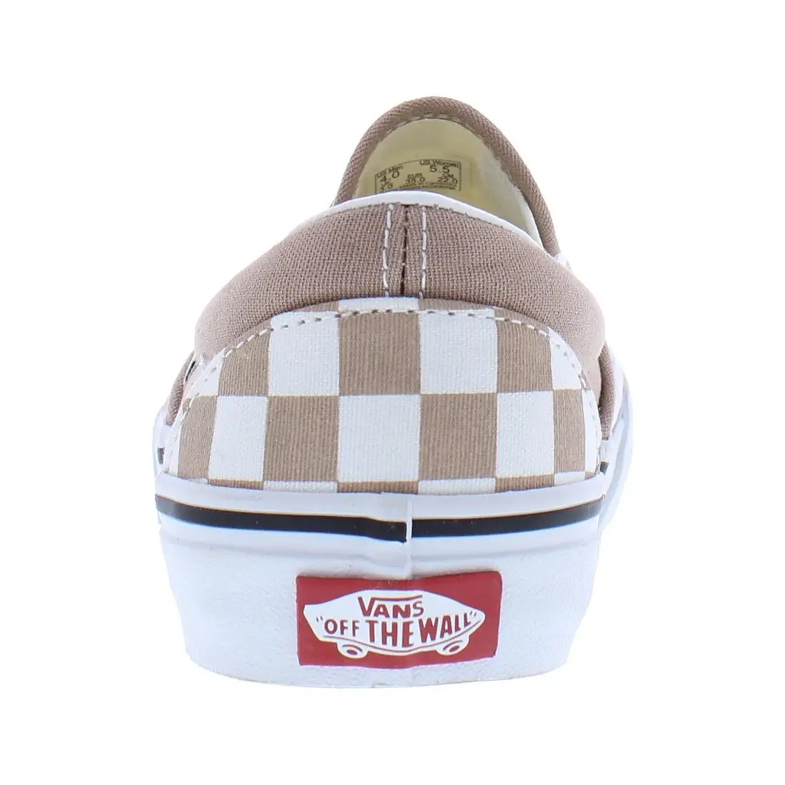 Vans shoes - Checkerboard Warm Taupe/Brown, Main: Brown 2