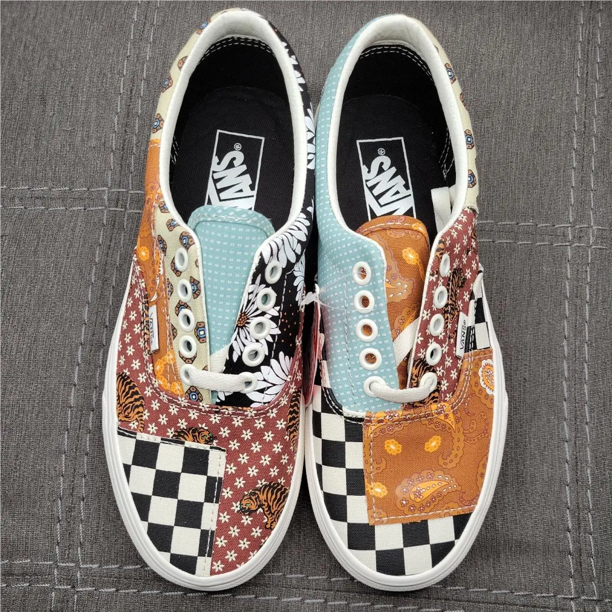 Vans shoes - Vans Tiger Patchwork Era - Tiger Patchwork Era - 500714 - Multicolor 0