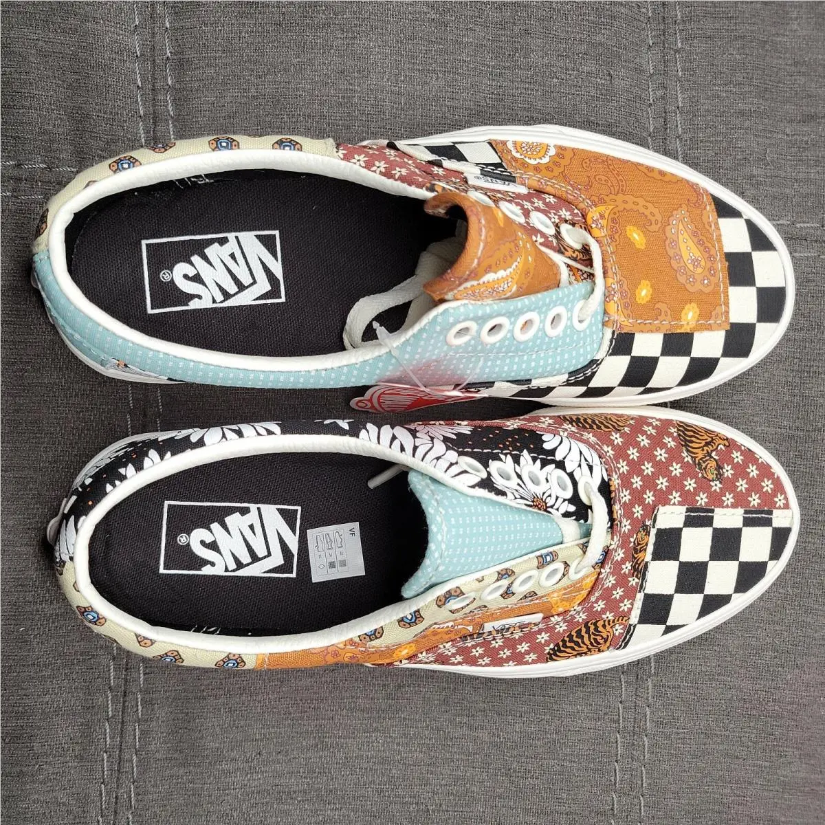 Vans shoes - Vans Tiger Patchwork Era - Tiger Patchwork Era - 500714 - Multicolor 3