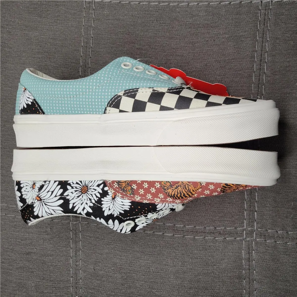 Vans shoes - Vans Tiger Patchwork Era - Tiger Patchwork Era - 500714 - Multicolor 8