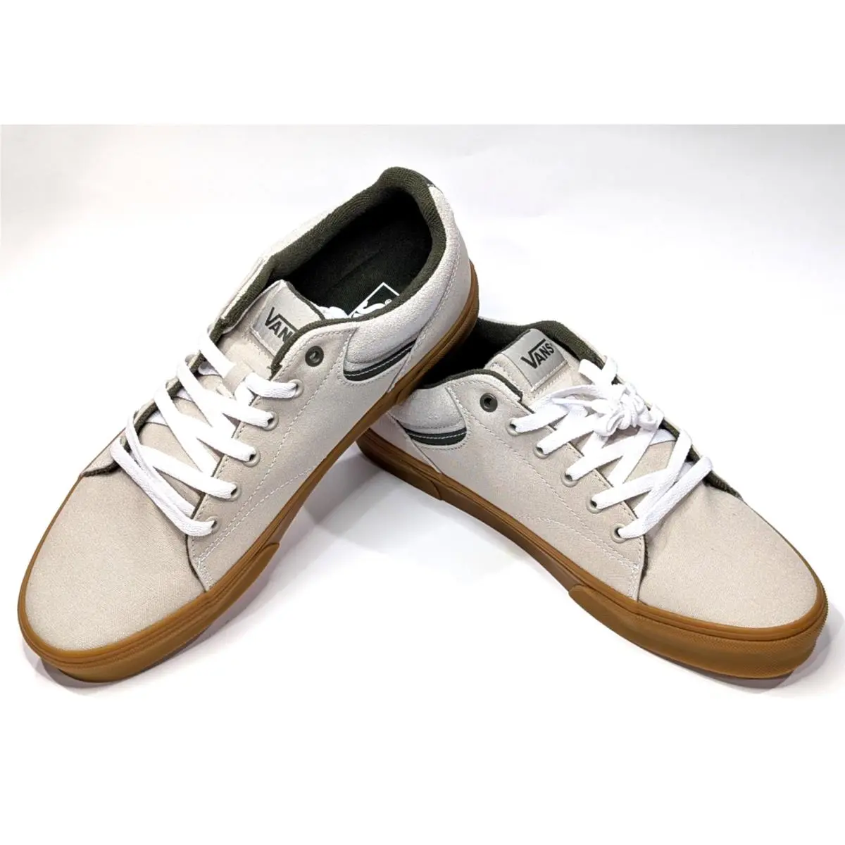 Vans Seldan Gum Pop Grape Leaf Men`s Skate Shoes-size 11.5