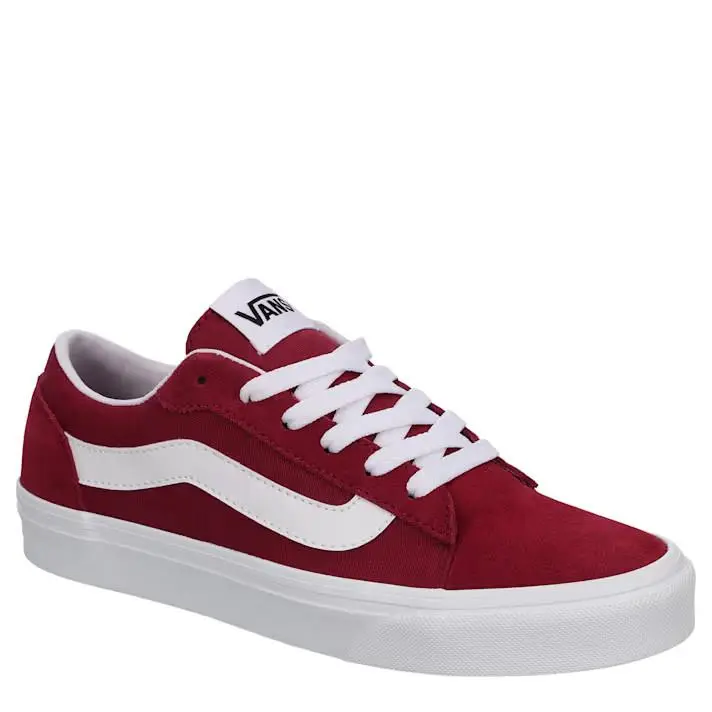 Vero Slip On Women`s Skate Shoes Sneakers Casual Canvas Red by Vans