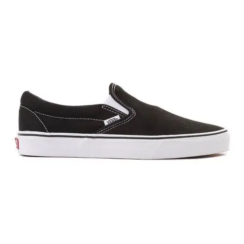 Vans Men`s Classic Slip-on Black Fashion Sneakers - VN0003Y3BLK