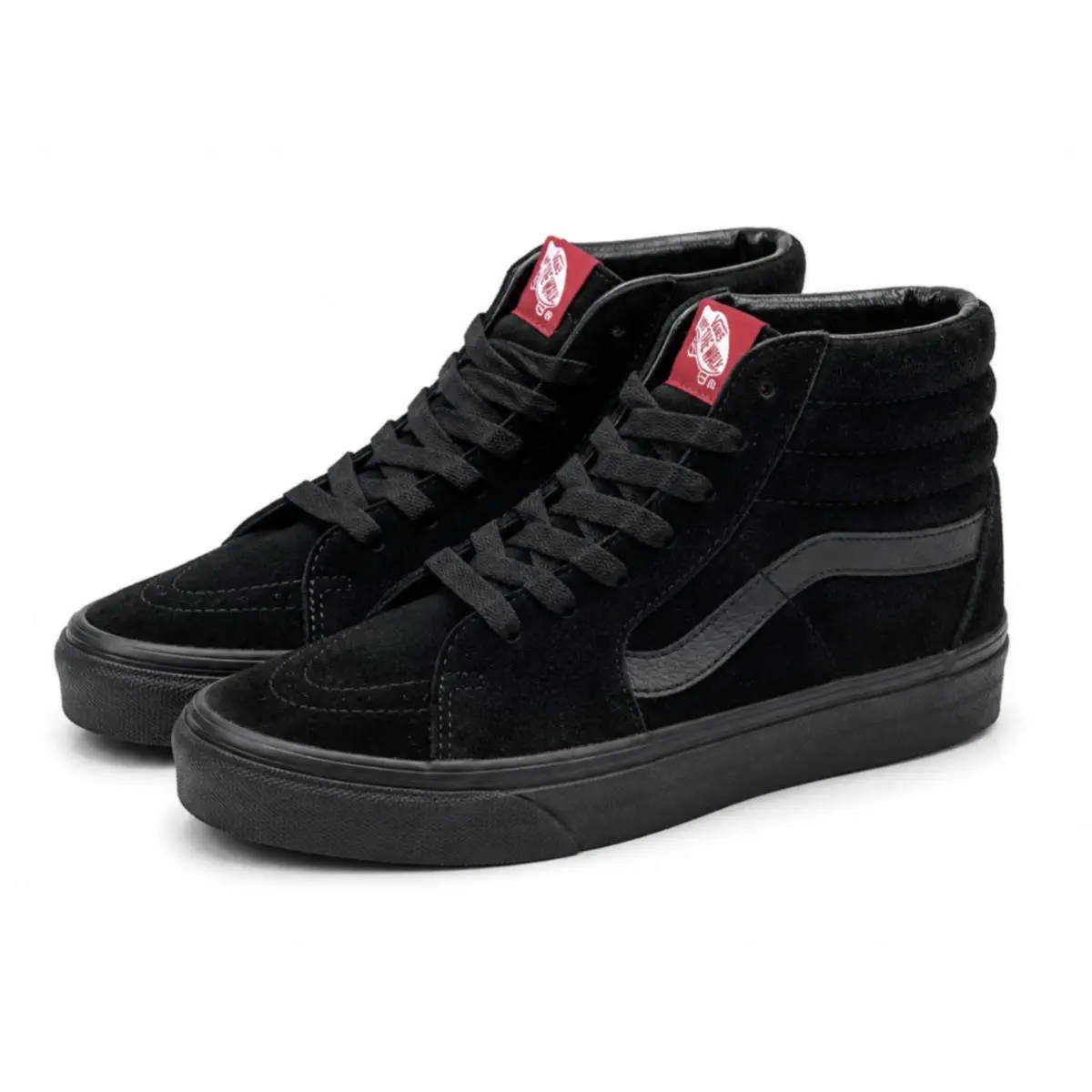 Sk8-Hi Black/black High Top Sneakers Men`s 8 Women`s 9.5 by Vans