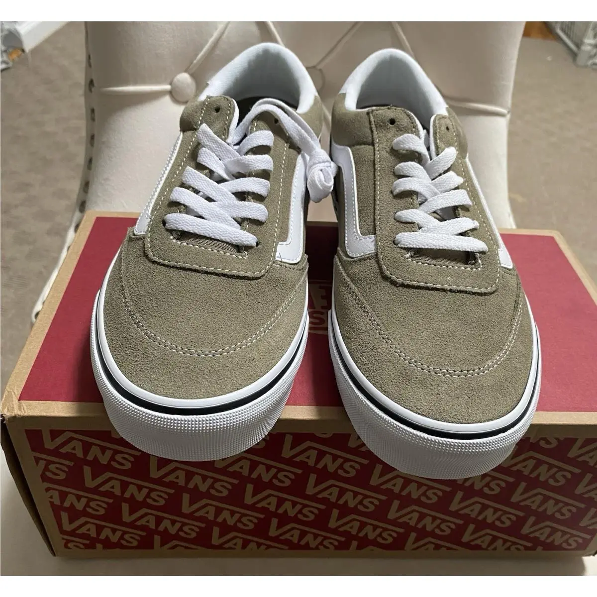 Vans shoes - VANS Brooklyn LS - Brooklyn - VN000D7QEMF - bay leaf 1
