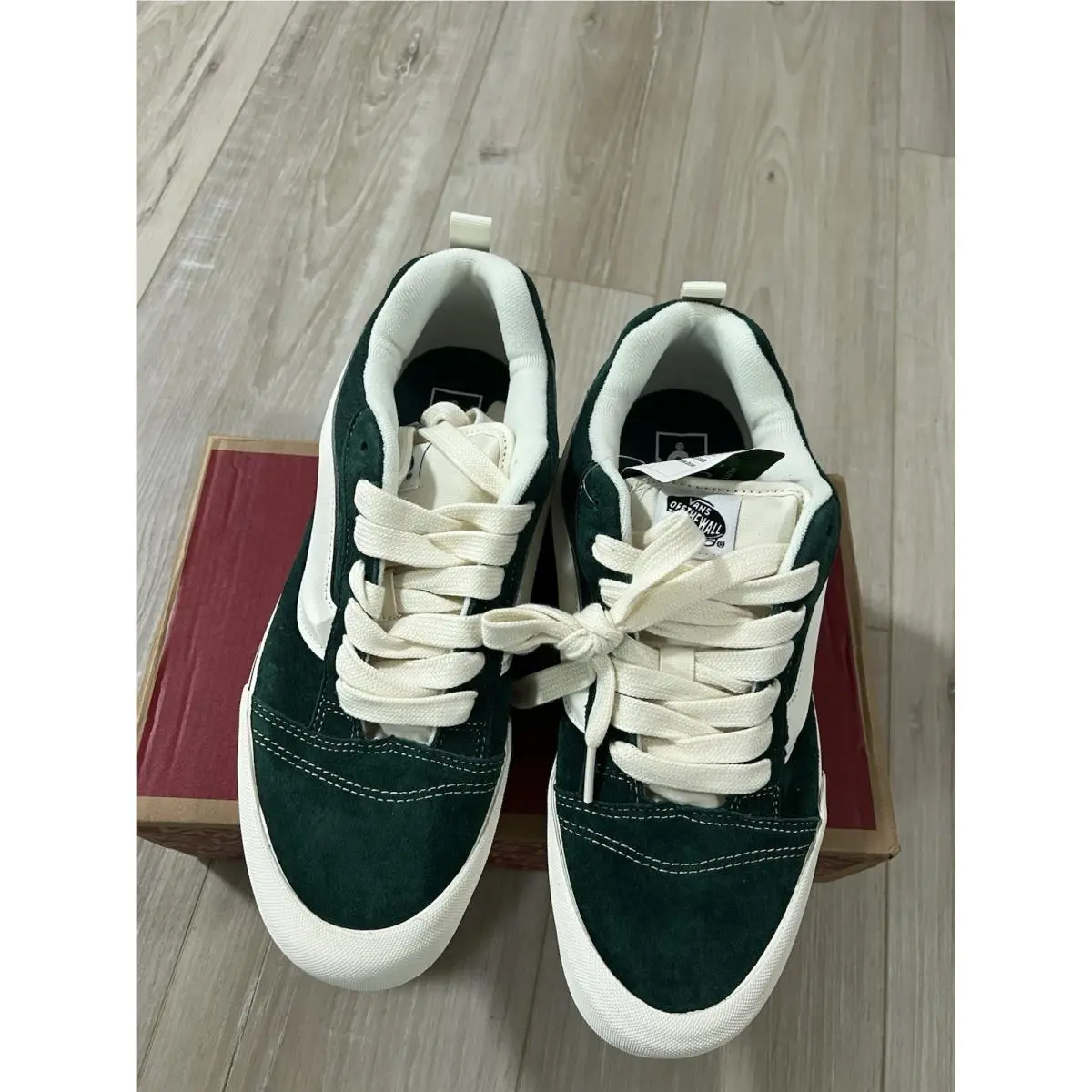 Vans shoes - VANS Knu Skool - Knu Skool - VN000D6C07W - Green 0