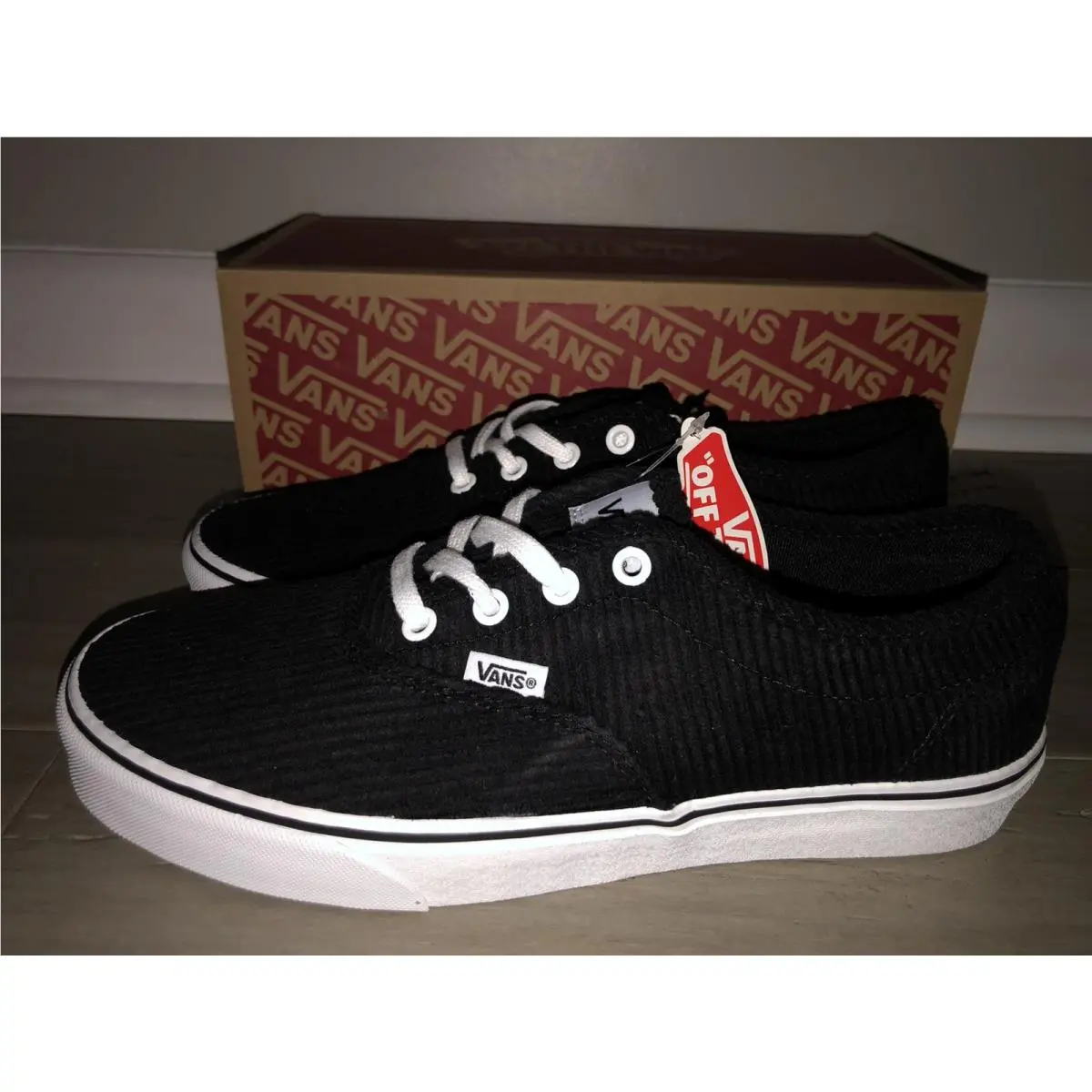 Vans Doheny Decon Black White Women`s Size 10.5 Skateboard Sneakers