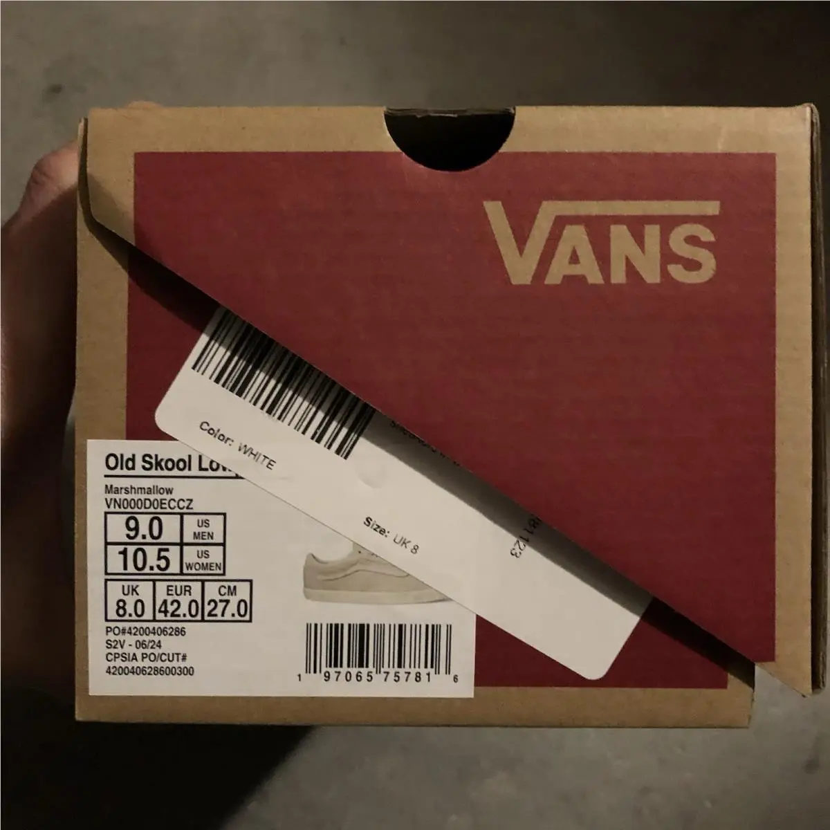 Vans shoes - VANS Old Skool - Old Skool - VN000D0EMCG - White 6