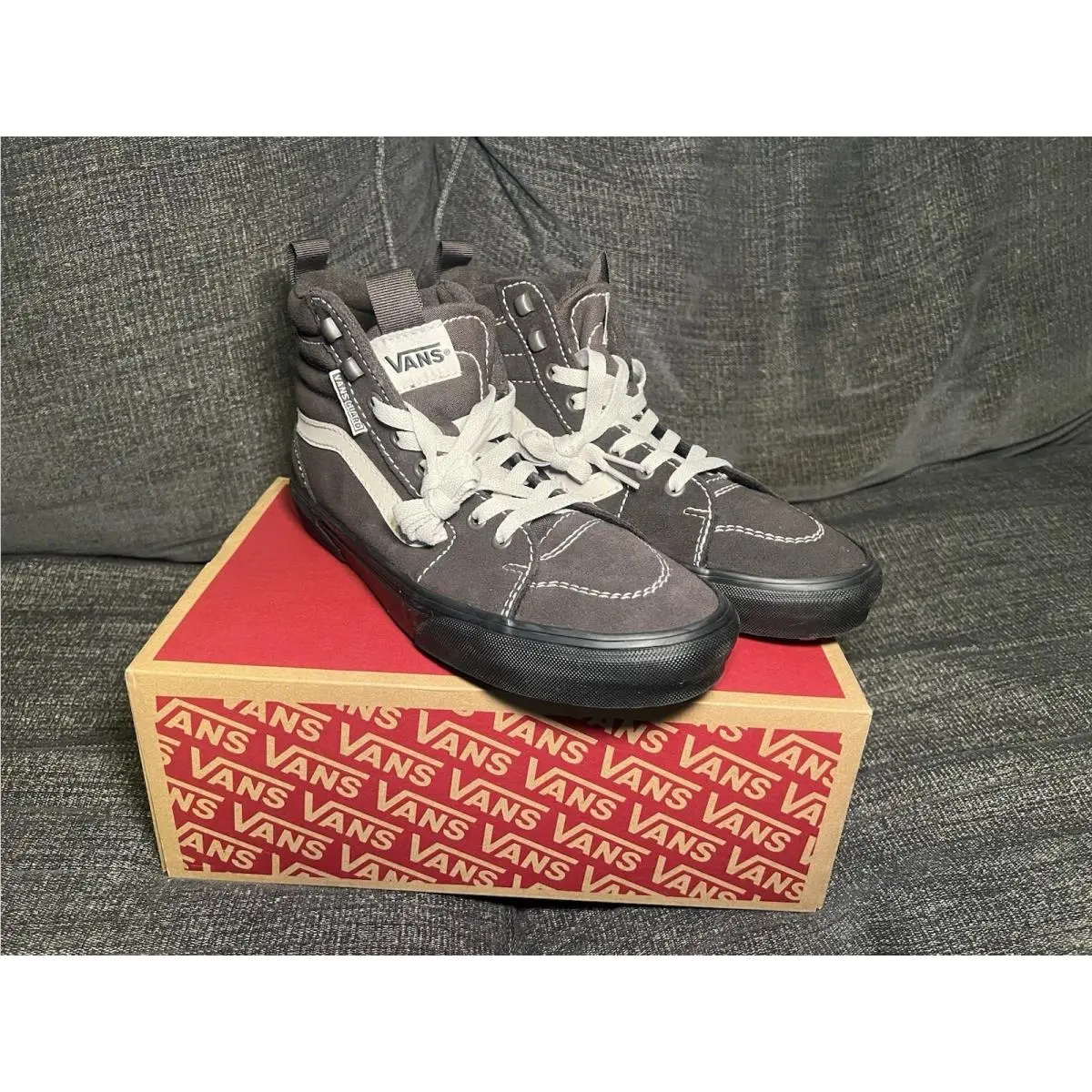 Vans Filmore Hi Vansguard Men’s Shoes Size 11.5 Pop Stitch Coffee/black Skating