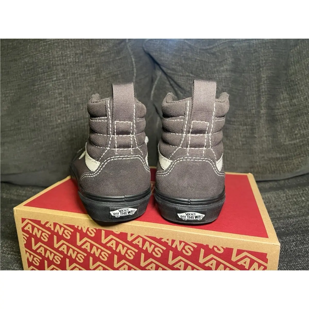 Vans shoes - HI Vansguard - guard - VN000CZHCFB - Pop Stitch Coffee/Black 1