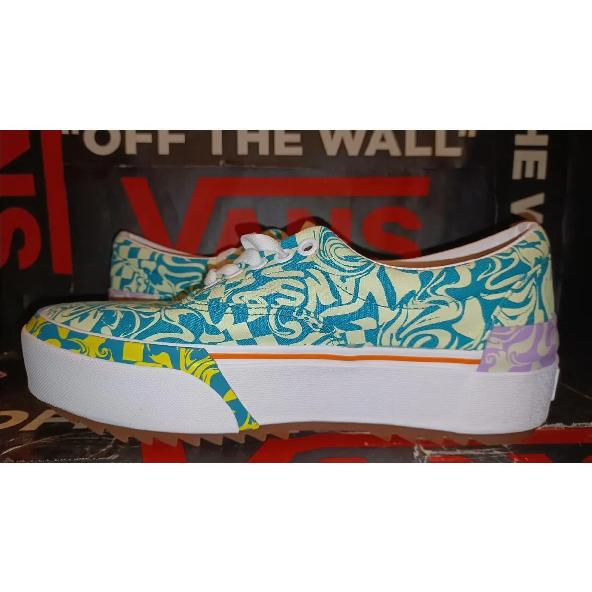 Vans shoes - VANS Authentic Platform - Authentic Platform - VN0A4BTOCE5 - Blue 4