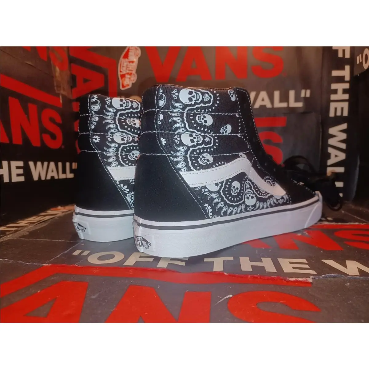 Vans shoes - VANS Sk8-Hi - VN0A32QGD9S - Black 8