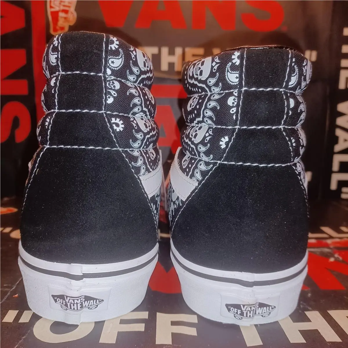 Vans shoes - VANS Sk8-Hi - VN0A32QGD9S - Black 3