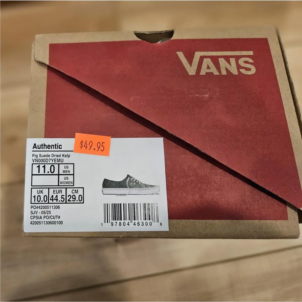 Vans shoes - Dried Kelp 0