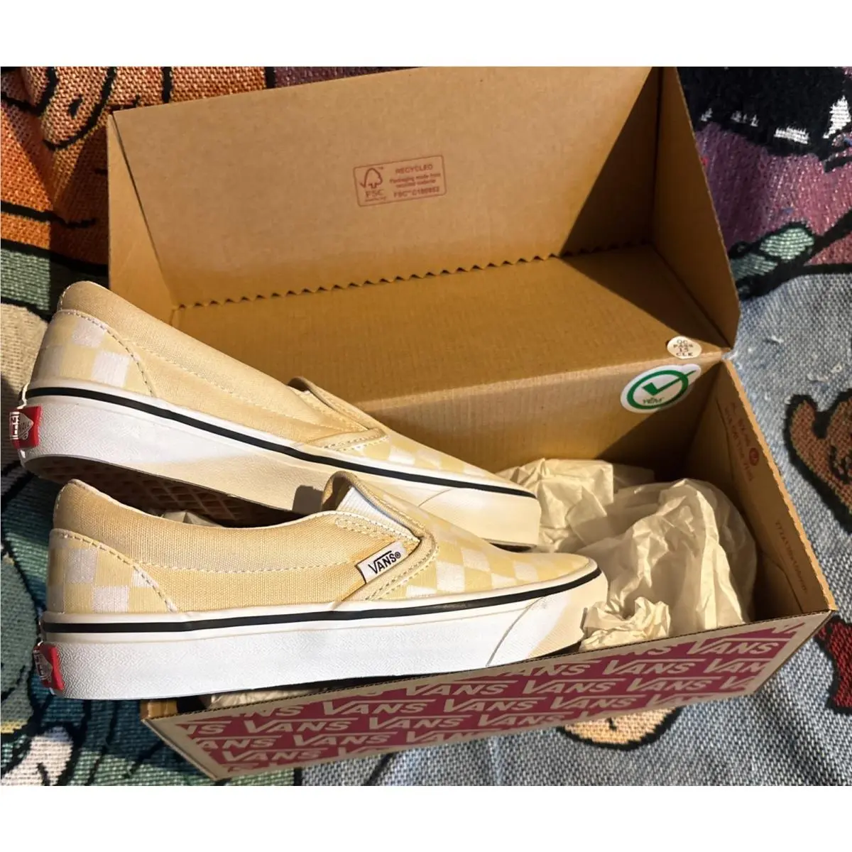 Vans shoes - Color Theory Slip-On Checkerboard - Color Theory Checkerboard - Theory Checkerboard 2