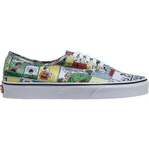 Vans Authentic Unisex Adults Peanuts/comics/black/true Wht 4 Men/ 5.5 Women