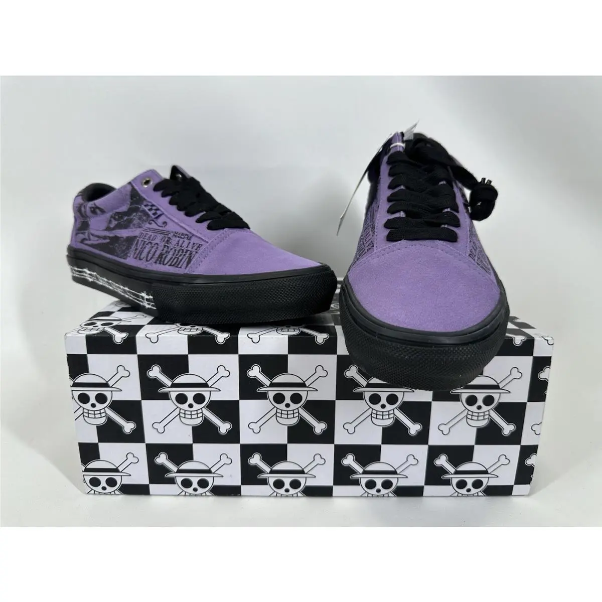 Vans One Piece Wanted Nico Robin Skate Old Skool Shoes Men`s 7