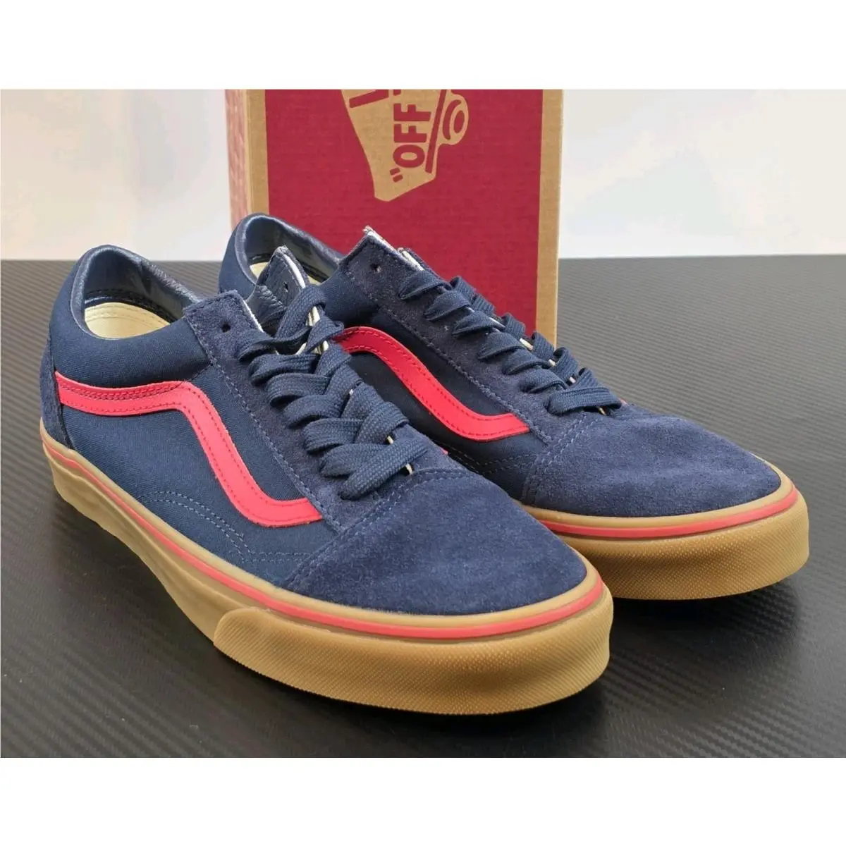 Vans shoes - VANS Old Skool Low-Top - Old Skool - VN000D7ZY9T - Multicolor (UPC: 197804546565) 8
