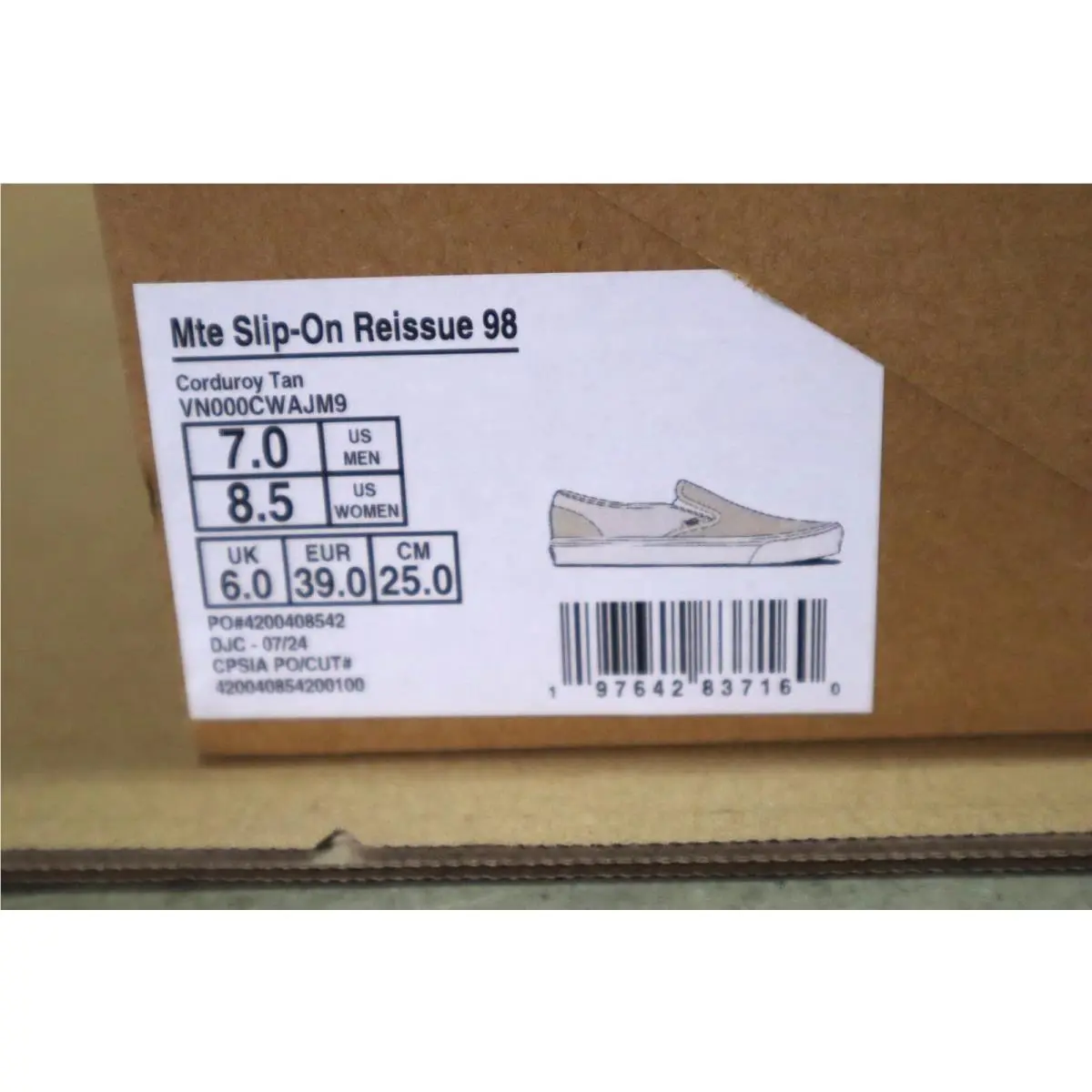 Vans shoes - VANS MTE - MTE - Tan 11