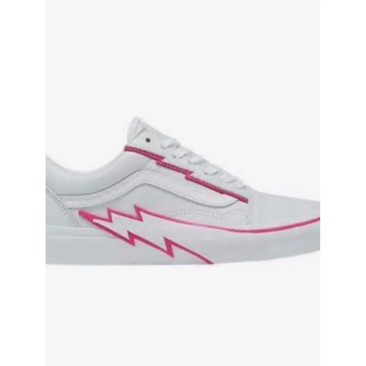 Vans Old Skool Bolt Sneakers Unisex Men`s 11.5 Women`s 13 White Leather Nwob
