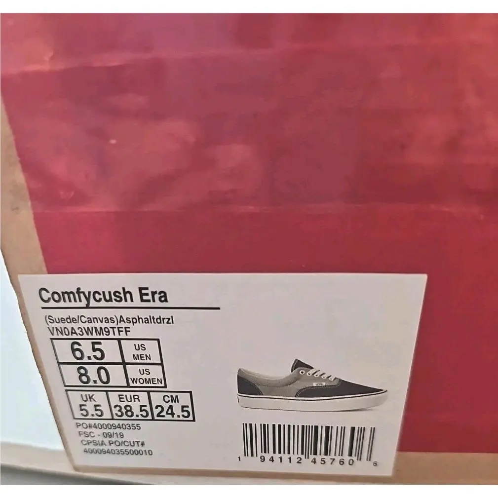 Vans shoes - Vans ComfyCush Era - ComfyCush Era - VN0A3WM9TFF - Asphaltdrzl 5