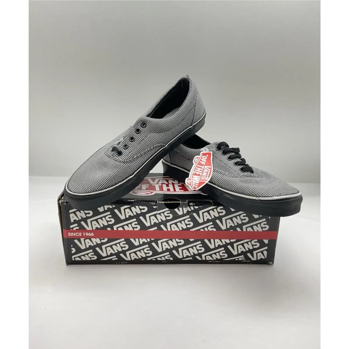 Vans Off The Wall Era Shoe Tny Handstoth Black Men`s Size 11.5