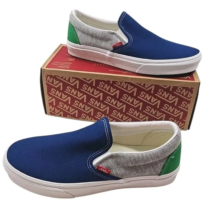 Vans shoes - VANS Classics - Classics - VN0A4U38WVK - Blue/Green/Gray 11