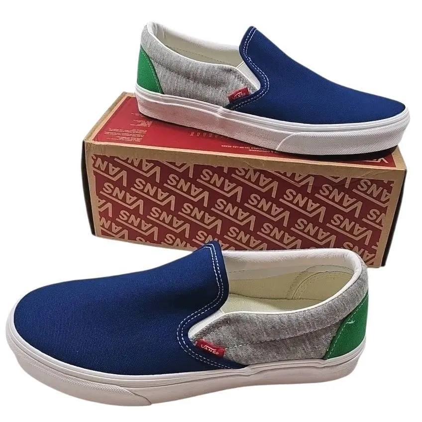 Vans shoes - VANS Classics - Classics - VN0A4U38WVK - Blue/Green/Gray 16