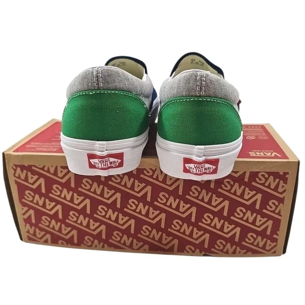 Vans shoes - VANS Classics - Classics - VN0A4U38WVK - Blue/Green/Gray 17