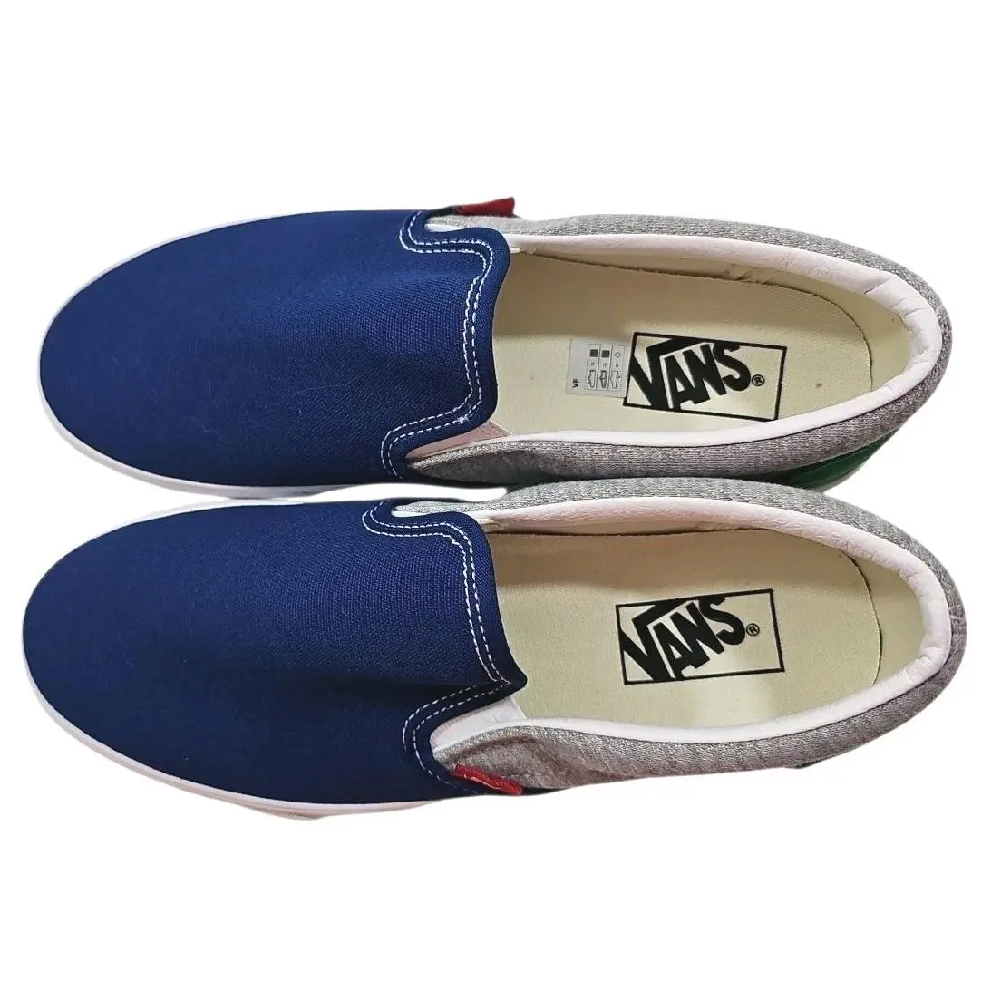 Vans shoes - VANS Classics - Classics - VN0A4U38WVK - Blue/Green/Gray 7