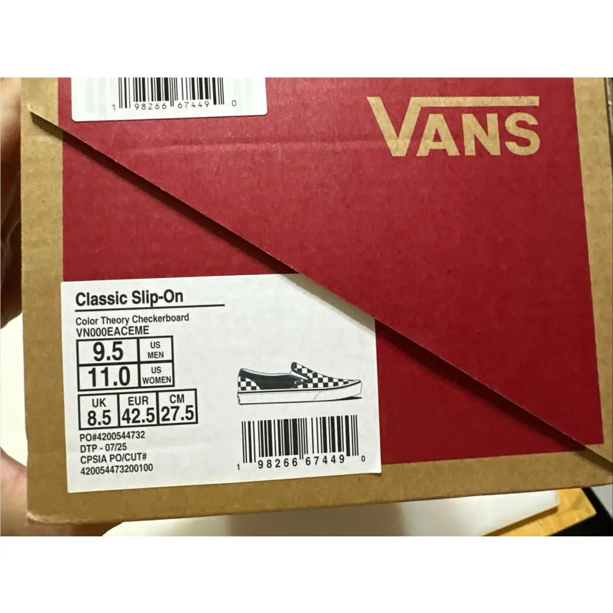 Vans shoes - VANS Classic Slip-On - Classic - Green 5