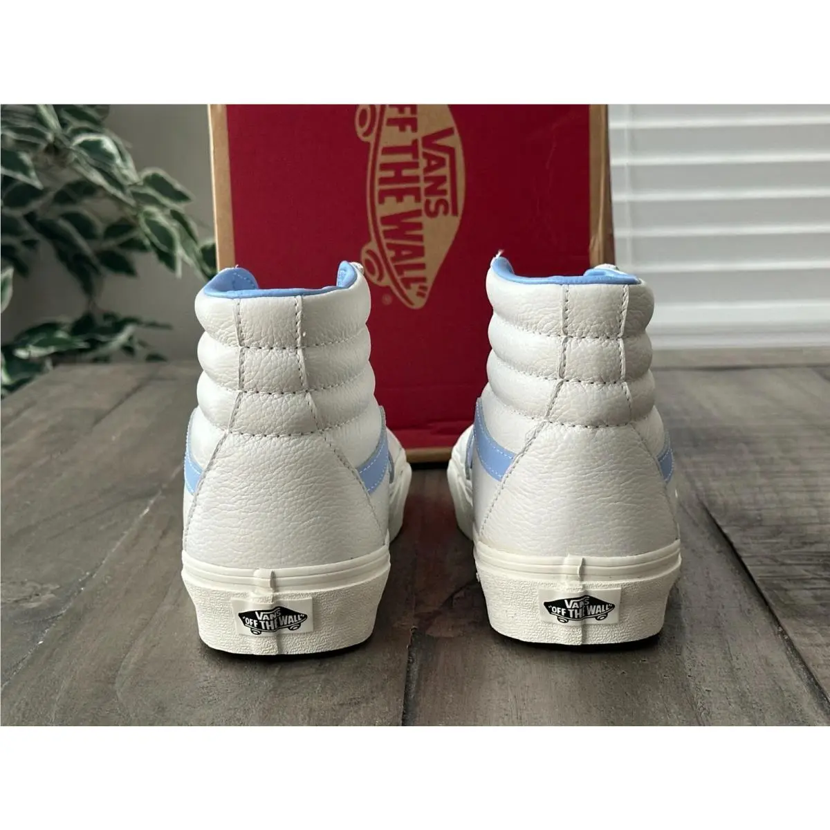 Vans shoes - VANS Sk8-Hi - VN000BW7BDU - White/Blue (UPC: 196575168389) 5