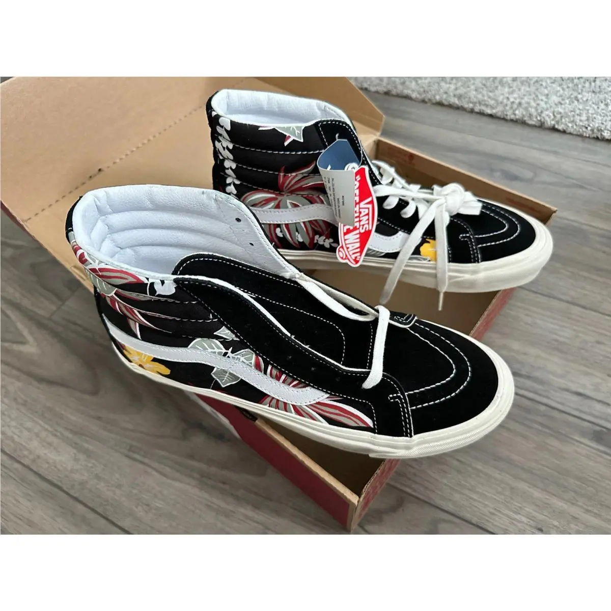 Vans Sk8-Hi 38 DX Anaheim Factory High Tops - Aloha - Size 10.5 Mens