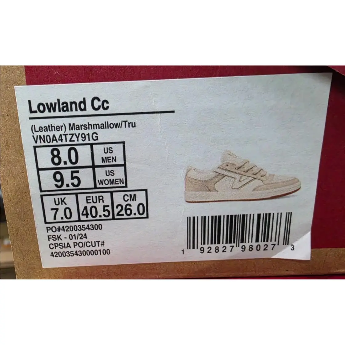 Vans shoes - VANS Lowland - Lowland - White 10