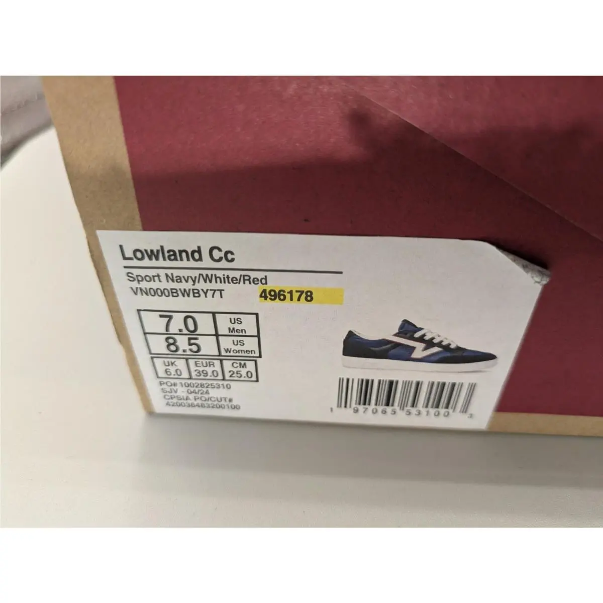 Vans shoes - Lowland CC - Lowland - Blue 7