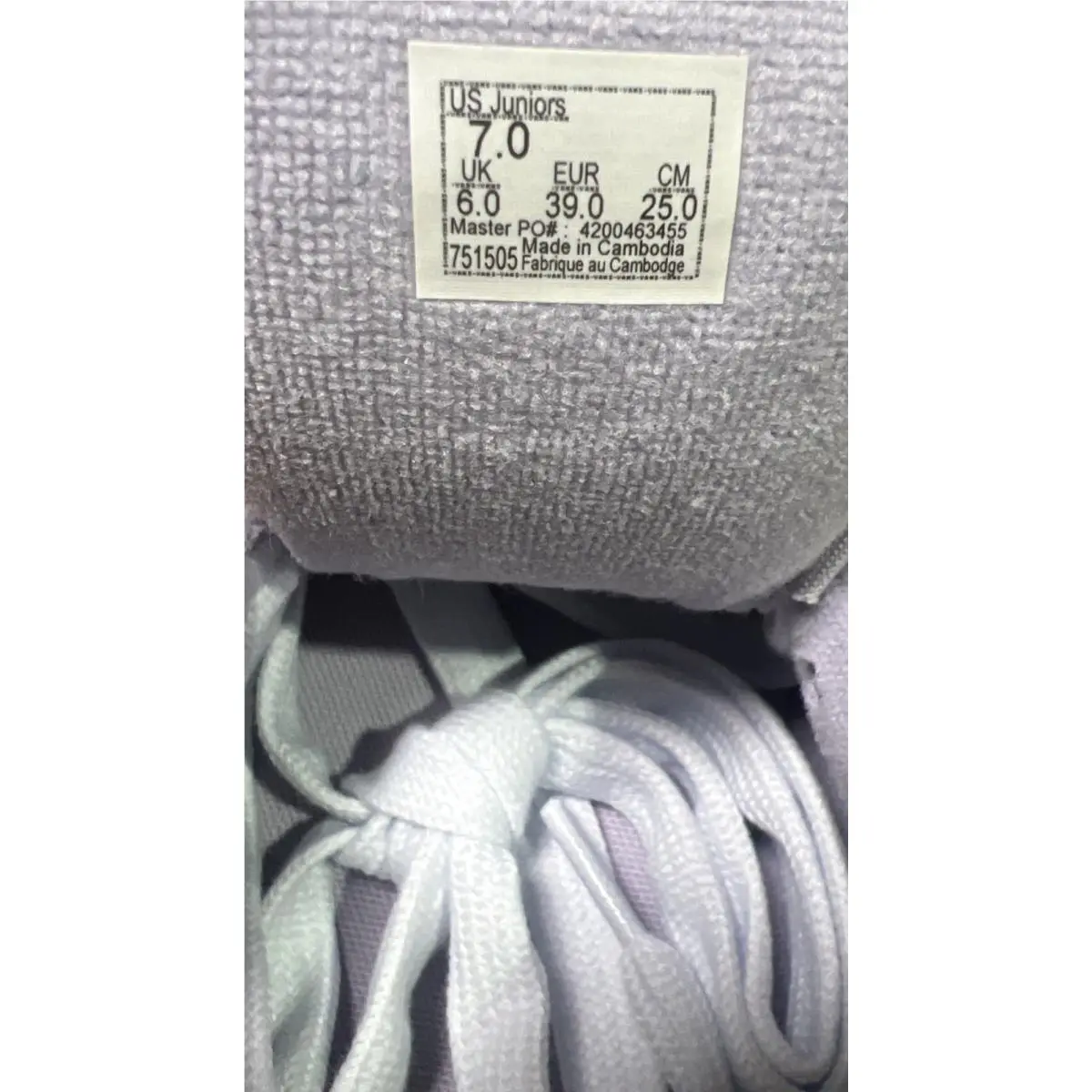 Vans shoes - VANS Knu Skool - Knu Skool - VN000D2TCPH1 - Lavender, White, Gum (UPC: 0197643185826) 5