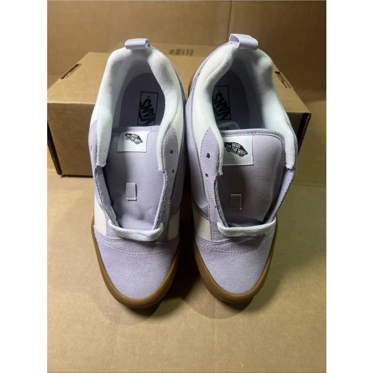Vans shoes - VANS Knu Skool - Knu Skool - VN000D2TCPH1 - Lavender, White, Gum (UPC: 0197643185826) 3