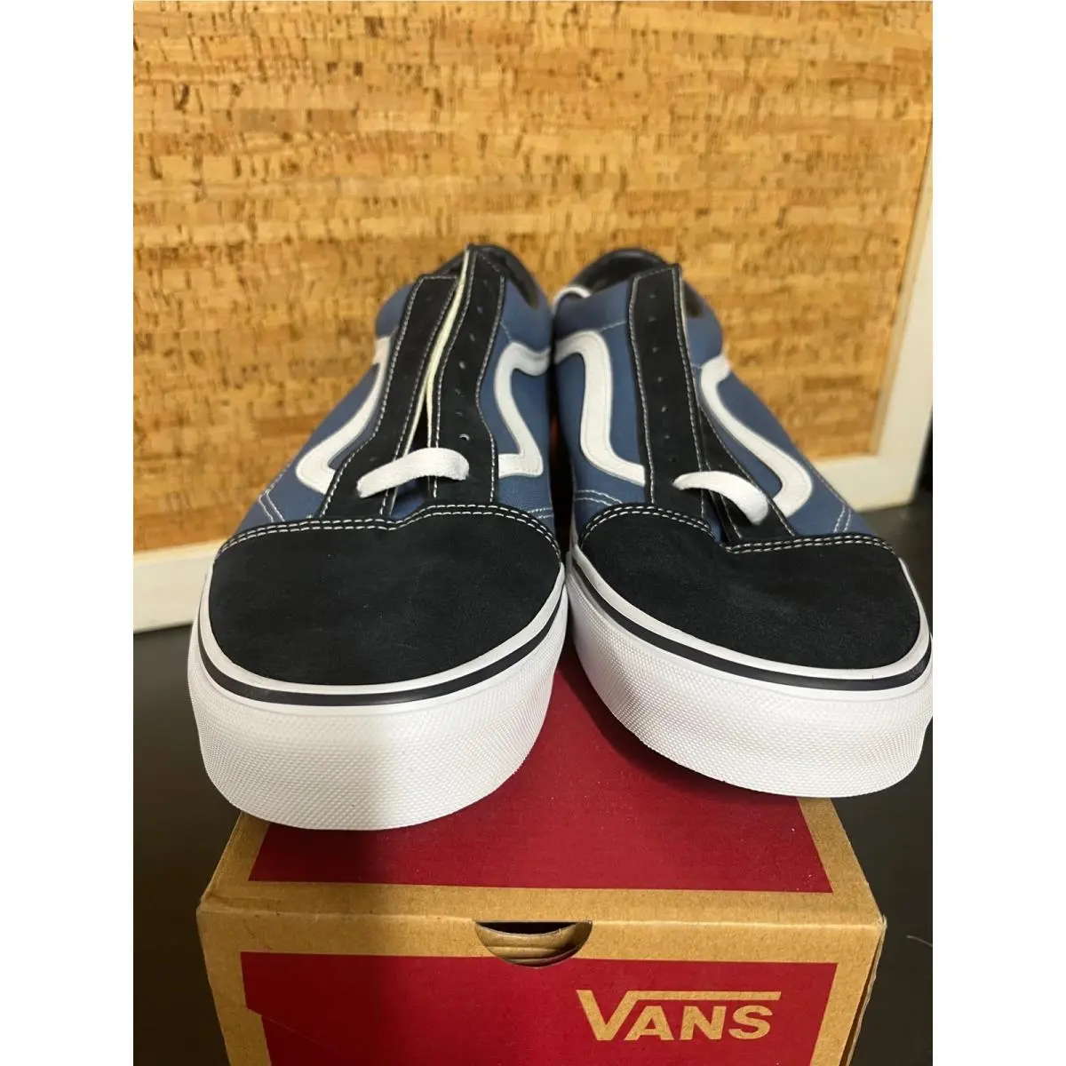 Vans shoes - Old Skool - Old Skool - Blue black white 1