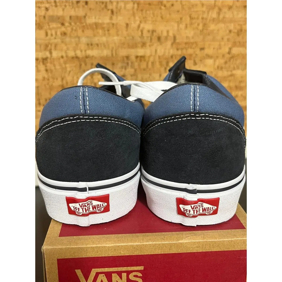 Vans shoes - Old Skool - Old Skool - Blue black white 2