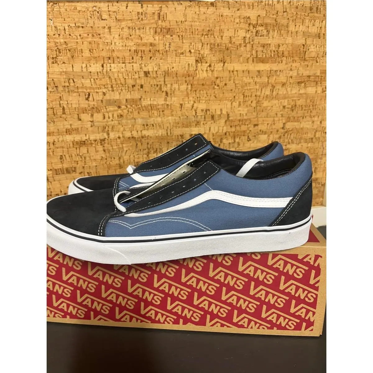 Vans shoes - Old Skool - Old Skool - Blue black white 3
