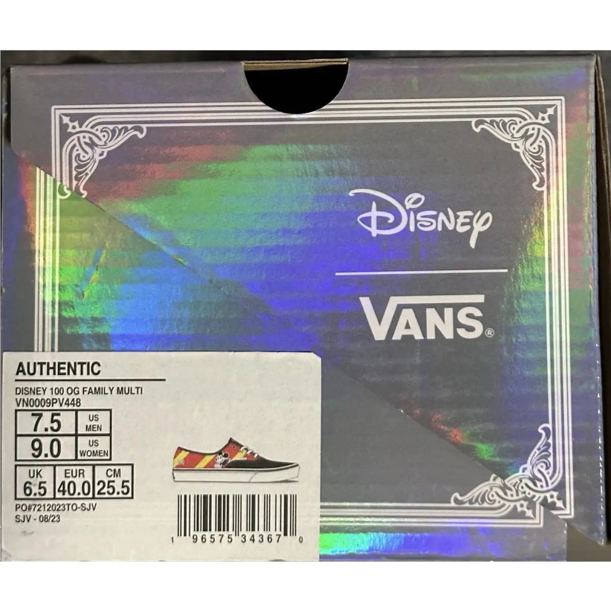 Vans shoes - VANS Authentic - Authentic - Multicolor 9