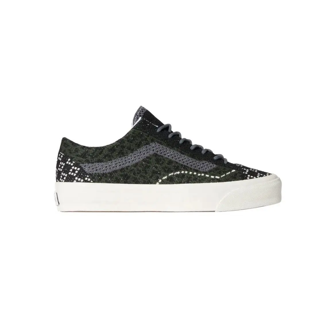 Vans Premium Old Skool LX 36 EK Shoe Size 11 Knit Cheetah Dried Kelp Icons