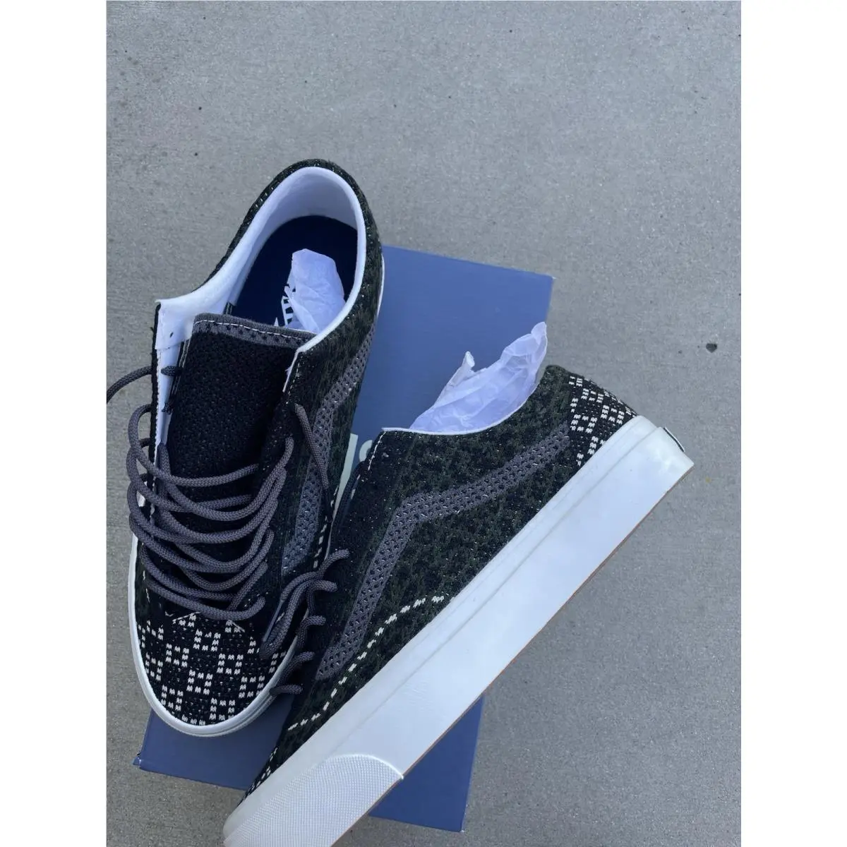 Vans shoes - VANS Old Skool - Old Skool - VN000EFKEMU - Green 1
